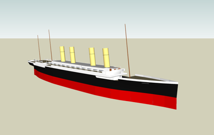 kyle hudak titanic model for virtual sailor 7
